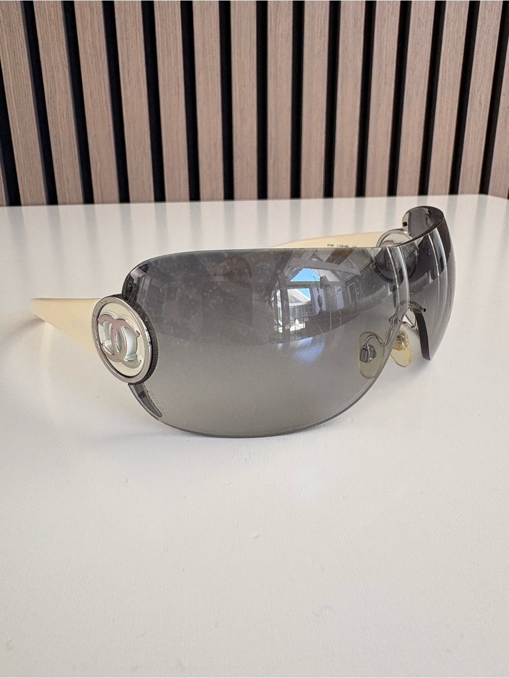 Auth VTG CHANEL Sunglasses 4145